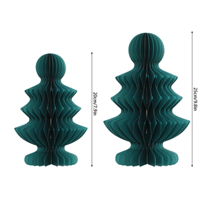 Бумажные украшения-гирлянды Umiss для рождественской елки, бумажные шары-подвески CS-173 - Product Image 4