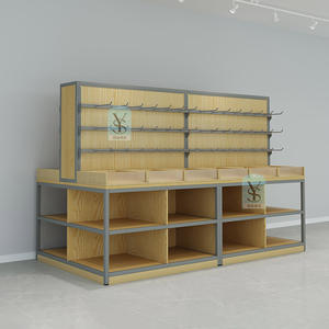 Ripiano in metallo a doppia faccia resistente per negozi a <span class=keywords><strong>U</strong></span> - Product Image 1