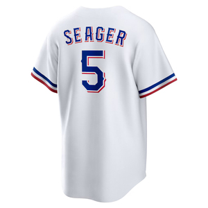 2026 <span class=keywords><strong>USA</strong></span> 250 Cuatro de Julio Texas # 5 Camisetas de Béisbol Personalizadas con el Número 5 de Seager, Bordadas, Uniformes Juveniles, Ropa Deportiva - Product Image 5