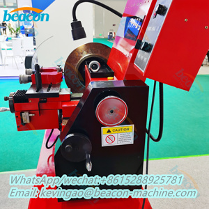 Máquina rectificadora y rectificadora de tambores para coches China C9372, torno inteligente para reparación de discos de coche - Product Image 5
