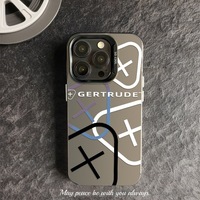 Coque de téléphone IMD élégante et stylée pour iPhone Xr Xs 11 12 13 Mini 14 15 Plus 16 Pro Max Gertrude Case Shell - Vente en gros