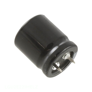 ตัวเก็บประจุแบบ Through Hole รุ่น LGU2E221MELZ ยี่ห้อ CAP ALUM ความจุ 220uF 20% 250V แบบ Snap TH 220uF - Product Image 1