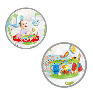 צעצועי תינוקות למעלה מכירת ג 'ונגל סדרת חשמלי נדנדה כיסא | תינוק צעצועי מגשר תינוק הליכון - Product Image 3