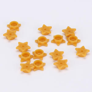 Accessoires de construction en plastique pour petites pièces, support <span class=keywords><strong>étoile</strong></span> avec fixation pour clous, jouets de construction, pièces d'assemblage, accessoires NO.11609 - Product Image 5