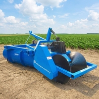Máquina Surcadora de Discos para Tractor, Formadora de Surcos Altos, para Construcción de Surcos y Reparación de Caminos Agrícolas