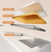 Armoire à chaussures à dessus rabattable entièrement en acier Chaussure de porte de style crème moderne pour entrée étroite et durable de salon à gain de place