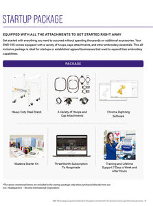 Máquina de Bordar <span class=keywords><strong>Ricoma</strong></span> de 1 Cabezal con Gran Área de Bordado 12/15/20 Colores Equipo Fácil de Usar para Bordado de Camisetas - Product Image 6