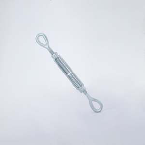 Crochet de tendeur en acier au carbone galvanisé argenté personnalisable vis de gréement industrielle forgée de type américain avec corps ouvert - Product Image 4