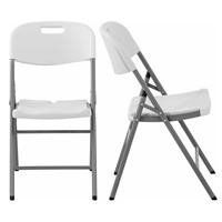 Chaise pliante en plastique pour réunion, intérieur ou extérieur, mariage, chaise pliable avec cadre en métal, chaise pliable de jardin