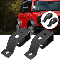 Soportes de Montaje para Luces de Capó y Pilar A de Acero Aleado para Chevy Silverado GMC Sierra 1500 1999-2006