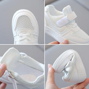 รองเท้ากีฬาเด็กชายและเด็กหญิง เป็นมิตรกับสิ่งแวดล้อม ให้ความอบอุ่น ระบายอากาศได้ดี พื้นรองเท้าทำจากยางนุ่มกันลื่น  วัสดุผ้าด้านบนยืดหยุ่นได้ - Product Image 3