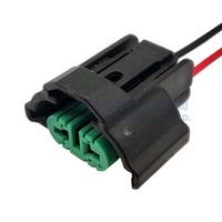 0090-247 Connecteur étanche automatique Connecteur femelle antibrouillard H11 H9 M6 Plug 6189-0935 Deux formes pour Toyota Mazda