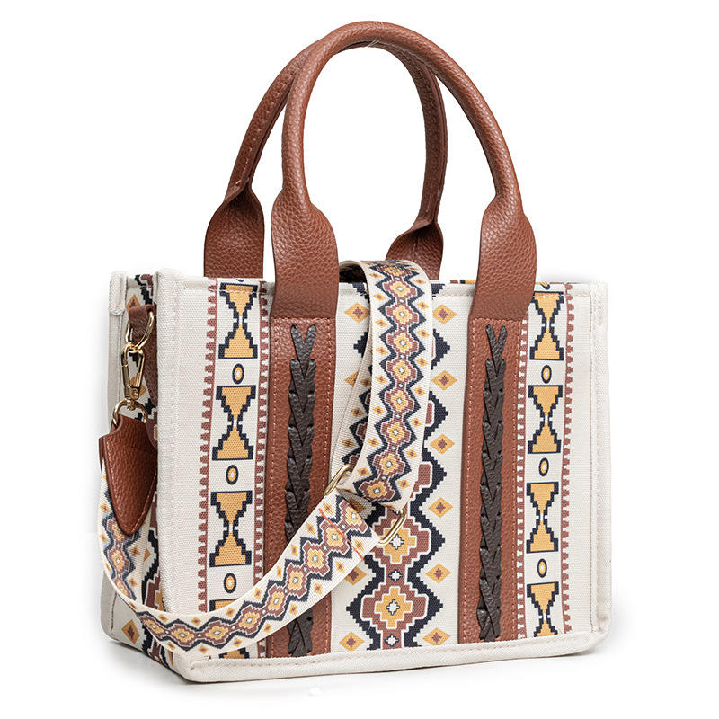 Shop Our Newest Vintage Hand Aztec Tote Bag for Women