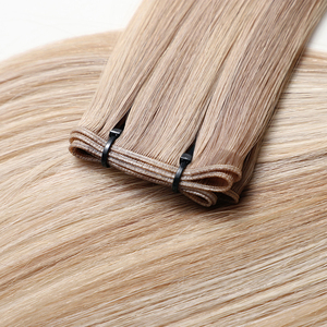 Vô Hình Cho Thiên Tài Sợi Ngang Balayage Ấn Độ Trinh Nữ Phần Mở Rộng Tóc <span class=keywords><strong>Ombre</strong></span> De Cabello Đôi Rút Ra Remy 100% Nhà Máy Salon Trực Tiếp - Product Image 4