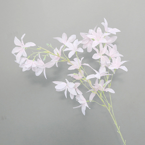 Centro de mesa de boda de rosas de loto de seda Rosa realista, candelabro de rosa, decoración colgante para Navidad, Día DE LA Madre - Product Image 4