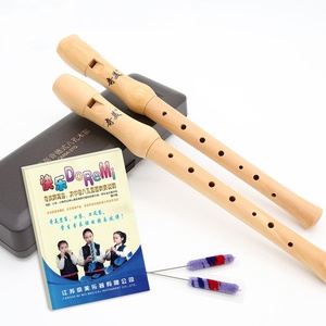 Usine En Gros En Bois Anglais Allemand Soprano <span class=keywords><strong>Alto</strong></span> Recorder 8 Trous F Key Baroque Recorder - Product Image 3