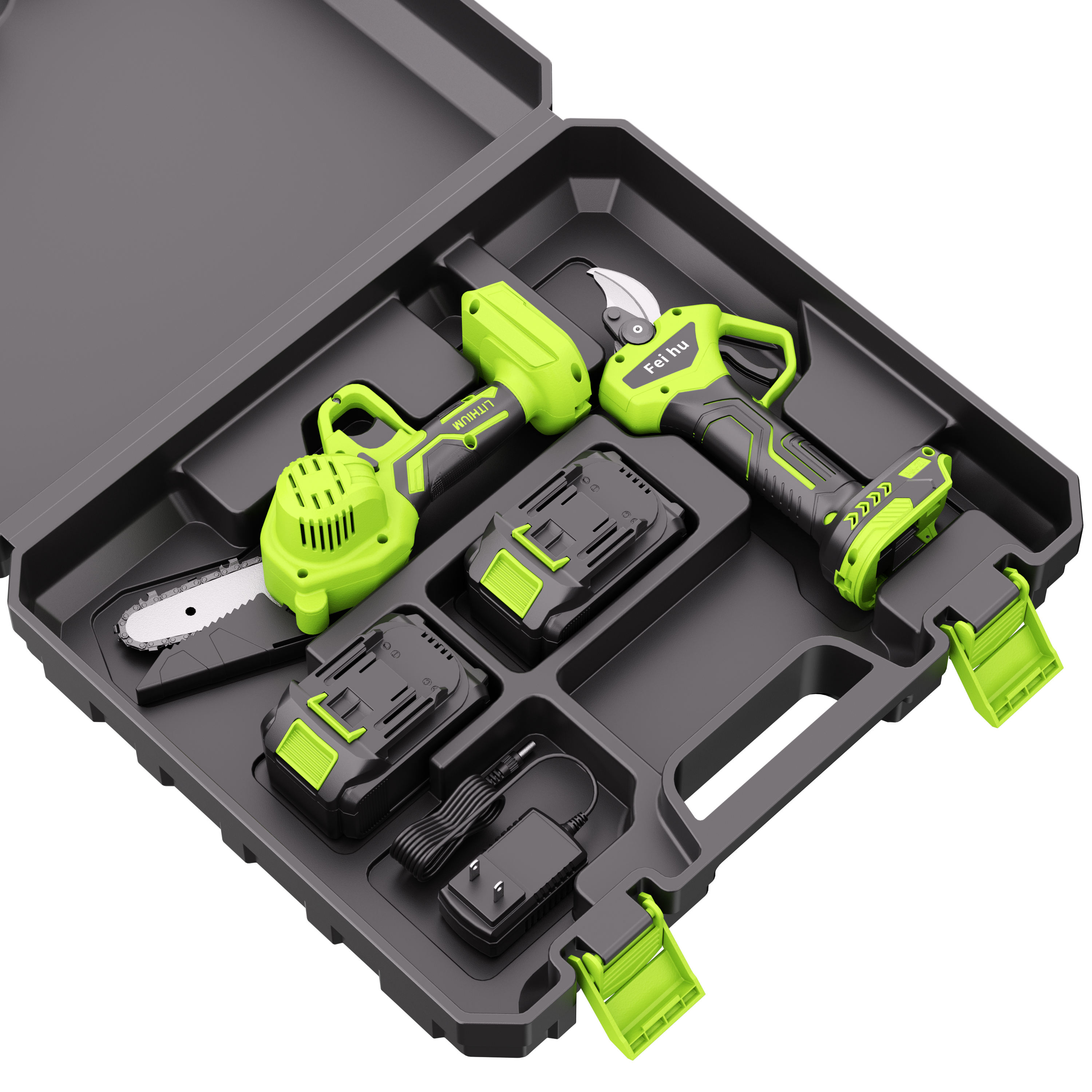 เลื่อยไฟฟ้าไร้สาย21V พร้อมชุดแบตเตอรี่