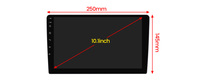 Mekede-Monitor estéreo para reposacabezas de coche, 10,1 pulgadas, 1024x600, 1 + 16G, BT, Mirror LinK, sistema multimedia, electrónica automática, reproductor de vídeo