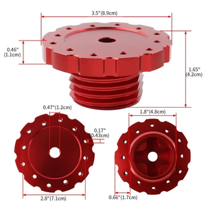 Adattatore per Volante da Corsa a 6 Fori con Sgancio Rapido 73mm, Kit Snap-Off per Volanti Auto Compatibile con Thrustmaster TX T300 T500 TS-PC - Product Image 3
