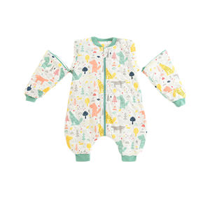 Sac de couchage d'hiver pour bébé avec pieds, couverture portable et détachable, sac de couchage à <span class=keywords><strong>manches</strong></span> <span class=keywords><strong>longues</strong></span> - Product Image 1