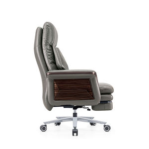 Sedia Direzionale in Pelle Design Moderno Altezza Regolabile Girevole Comoda per Lunghe Sedute per <span class=keywords><strong>Ufficio</strong></span> <span class=keywords><strong>Presidenziale</strong></span> Sedia da Scrivania Grande - Product Image 3