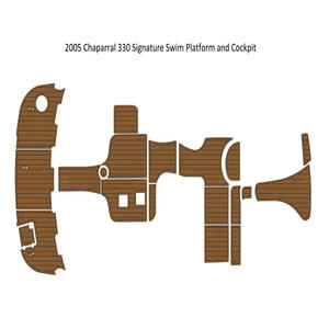 Plancher en teck EVA Signature Chaparral 330 de 2005 pour yachts, projets marins, durable, à clic, moderne, pour jardin, usage extérieur - Product Image 6