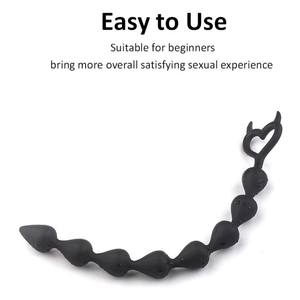 تصميم شعبي للرجال 3 بوصة عينة مجانية المقابس الجنس الشرجي لعب سيليكون رجل المكونات بعقب - Product Image 4