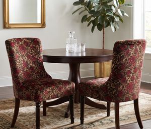 Tela de tapicería elegante con estampado de leopardo y flores rojas, por yarda, textil decorativo premium para reupolstería. - Product Image 4