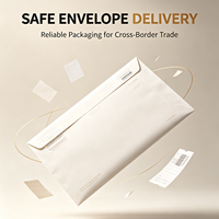 Kit de Sobres para Documentos Comerciales Premium, Bolsas de Envío Acolchadas para Logística Transfronteriza, Sobres de Papel Kraft de Varios Tamaños