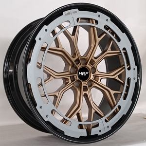 2 pezzi colorato oro e nero ruote per autovetture <span class=keywords><strong>Mag</strong></span> 6x139.7 5X108 Sport di lusso auto cerchi 18 pollici per Suv Off Road - Product Image 5