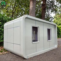Maisons préfabriquées contemporaines en acier Apple, style européen, pour villa, appartement, magasin, écologiques et faciles à construire