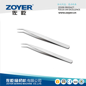 Zoyer Stainless Steel Tweezers 102B Smooth Tip For Threading And Wire Clamping <b>DIY</b> <b>Tools</b> - Product Image 5