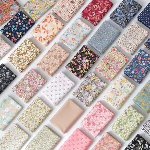 Tinh Khiết Bông Poplin Vải Cho Nam Giới Phụ Nữ Của Mùa Hè Quần Áo Trọng Lượng Nhẹ DIY Handmade Chắp Vá Tất Cả Các Bông Thân Thiện Với Môi In - Product Image 4