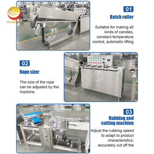 Línea <span class=keywords><strong>de</strong></span> Fabricación Automática <span class=keywords><strong>de</strong></span> Bastones <span class=keywords><strong>de</strong></span> <span class=keywords><strong>Caramelo</strong></span> con Rodillos <span class=keywords><strong>de</strong></span> Caída, Equipo Pequeño para Hacer Piruletas - Product Image 4