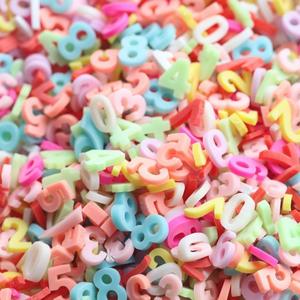 CHENXI 1KG di <span class=keywords><strong>argilla</strong></span> <span class=keywords><strong>polimerica</strong></span> artigianale fai da te spruzza 5mm colori solidi bianco blu rosa nuvola stella Mix modello unico - Product Image 6
