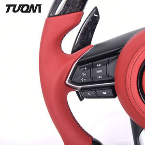 Volante de fibra de carbono personalizado, apto para Mazda 3/5/6/7 <span class=keywords><strong>CX3</strong></span>/CX4/CX5/CX7/CX8/CX9 MX-5/RX-8 Axela Atenza CX-3 CX-5 CX-7 <span class=keywords><strong>2020</strong></span> - Product Image 4