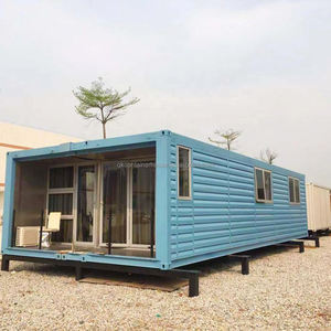 Maison modulaire préfabriquée en conteneur maritime de 40 pieds, maison en conteneur à 2 étages avec 2 ou 3 chambres, maison miniature à énergie solaire prête à vivre - Product Image 6