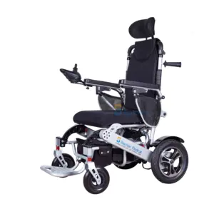 אמזון Ebay חם מכירות כוח גלגל כיסא כיסא גלגלים חשמליים 180 כורסה מתקפל כיסא גלגלים חשמליים