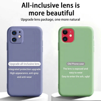 Coque de Protection Caméra Étanche en TPU 1.5MM pour Tecno Spark 7 pour Samsung A03s pour Xiaomi Mi 11 Ultra, Accessoire Téléphones