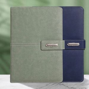 Hardcover Executive A5 Lined Leather Bound <b>Journal</b> Promotional Personalized Daily Travel Diary Writing Gift 100 Sheets 80gsm - Product Image 4