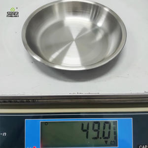 Tigela de Aço Inoxidável 304 Durável para Cães e Gatos, Tigela para Animais de Estimação de Aço Inoxidável, 13cm de Diâmetro, 220ml, Tigelas para Comida e Água para Pequenos Animais - Product Image 4