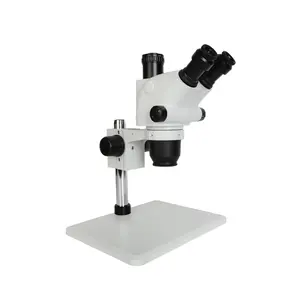 Vendita all'ingrosso microscopio foldscope-Microscopio trinoculare Kaisi 36565 attrezzatura di laboratorio su e giù microscopio stereo regolabile di sorgente luminosa