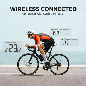 Computadora Inalámbrica para Bicicleta con GPS Coospo BC26S, Rastreador de Ciclismo con Sensor de Cadencia para Bicicleta de Carretera - Product Image 4