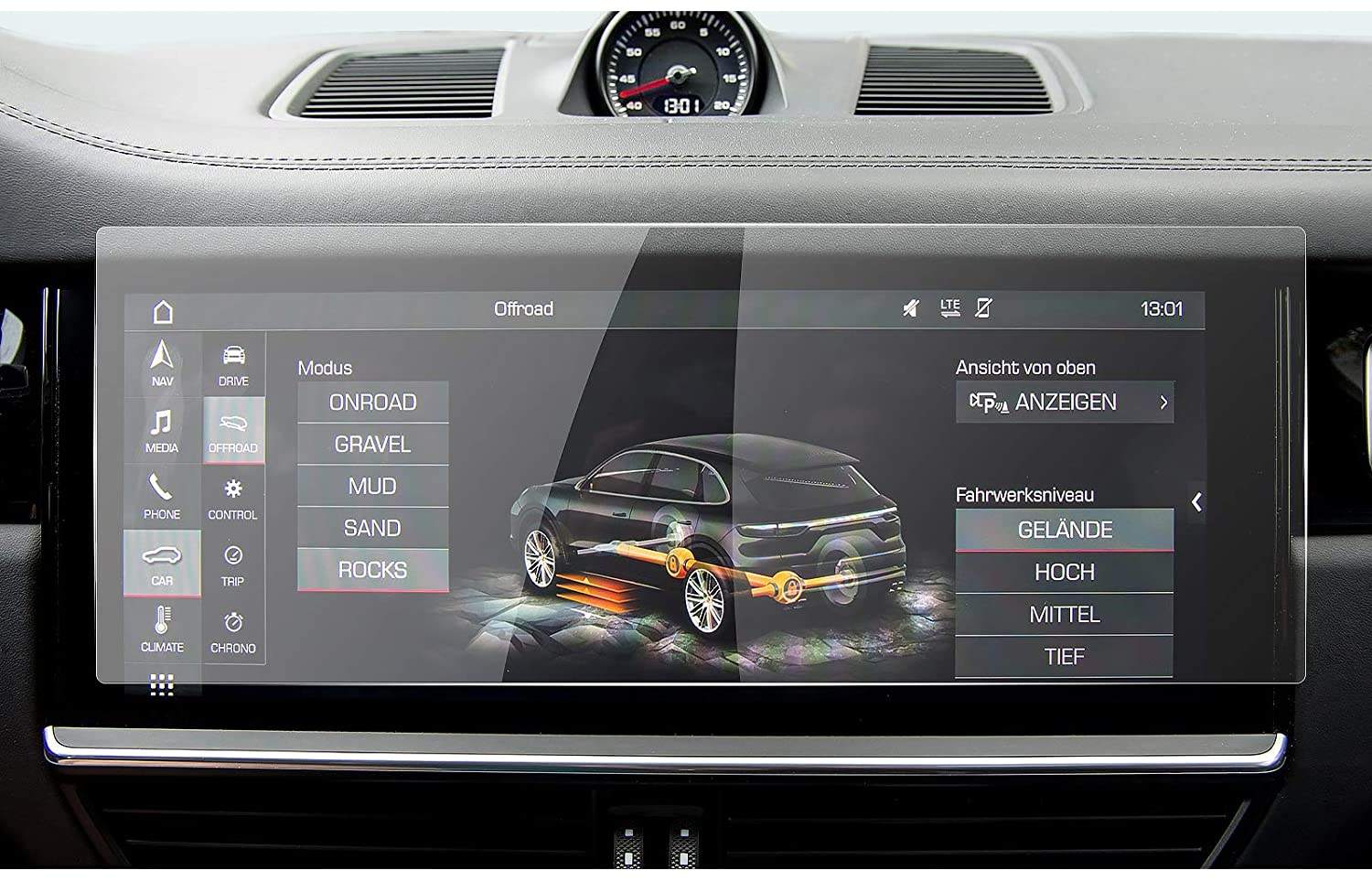 For 2021 Porsche Cayenne 12.3 Inch