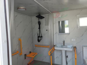 Juego de ducha <span class=keywords><strong>para</strong></span> baños accesibles al aire libre prefabricados Inodoro accesible <span class=keywords><strong>para</strong></span> sillas de ruedas Baño <span class=keywords><strong>para</strong></span> <span class=keywords><strong>discapacitados</strong></span> <span class=keywords><strong>para</strong></span> personas lisiadas - Product Image 2