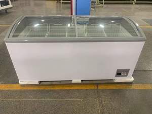 Congelador de Helados con Puerta de Vidrio Curvo, Congelador Horizontal con Puerta Corredera, Congelador Vertical - Product Image 3