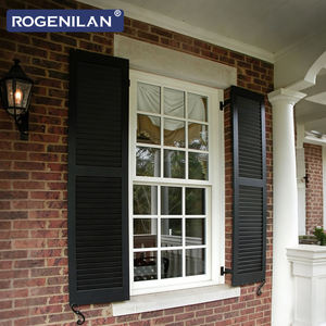 Fenêtres à guillotine verticales en aluminium insonorisées ROGENILAN, couleur personnalisée, isolation thermique, vitrage - Product Image 2