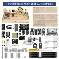 Hiwonder IoT Smart House Kit avec capteur Microbit Programmation Électronique DIY STM Education Robotics Kits pour Enfants