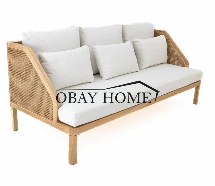 bester preis natürliches holzsofa rattan möbel hochzeit sofa antik party miete outdoor sofa veranstaltung lounge möbel