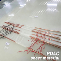 PDLC Schaltbare Folienrolle Intelligente Folie für Glas Sichtschutz-Fensterfolie für Büros und Wohnhäuser